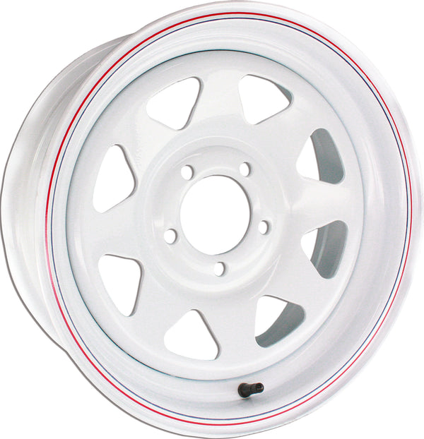 8 SPOKE STEEL TRAILER WHEEL 13"X4.5"
