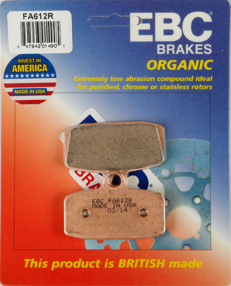 BRAKE PADS FA612R SINTERED R SERIES