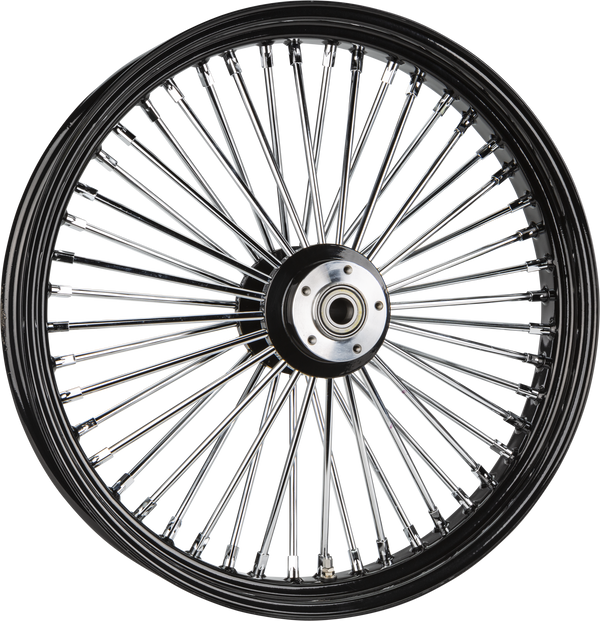FR 48-SPK DD BLACK 23X3.5 FLT-HUB 25M AXL 00 LTR