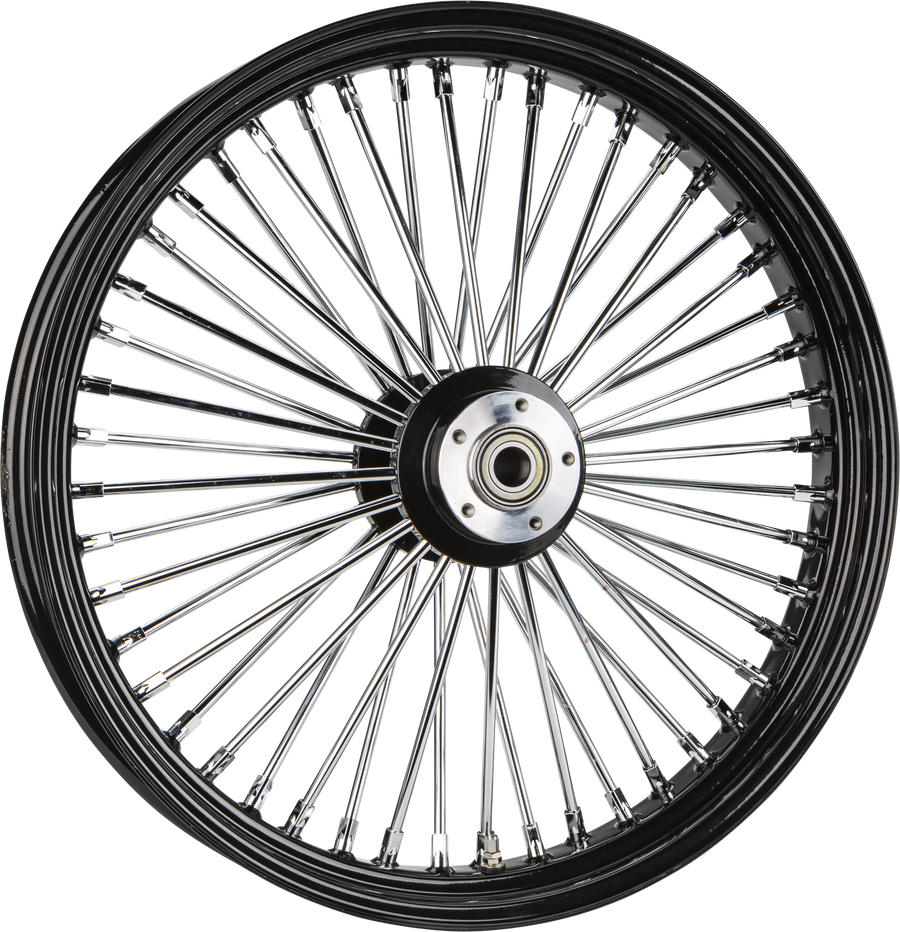 FR 48-SPK DD BLACK 26X3.5 FLT-HUB 25M AXL 00 LTR