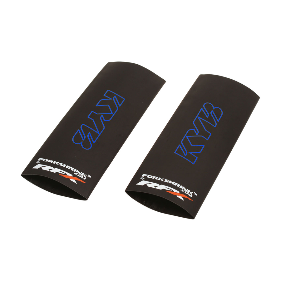 UPPER FORK GUARD BLUE KYB