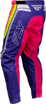 F-16 RAZE PANTS PURPLE/PINK/YELLOW SZ 30