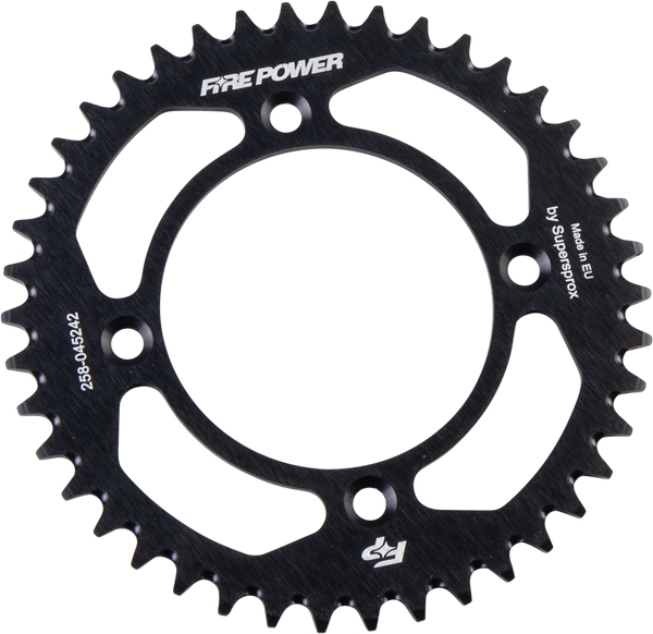 REAR SPROCKET ALUMINUM 42T BLK | FPA-452-42-BLK