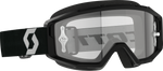 PRIMAL GOGGLE BLACK/WHITE CLEAR WORKS