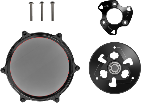 CLUTCH COVER BLACK DUC V2