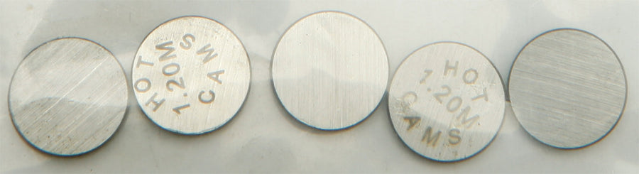 VALVE SHIMS 9.48X1.20MM 5/PK