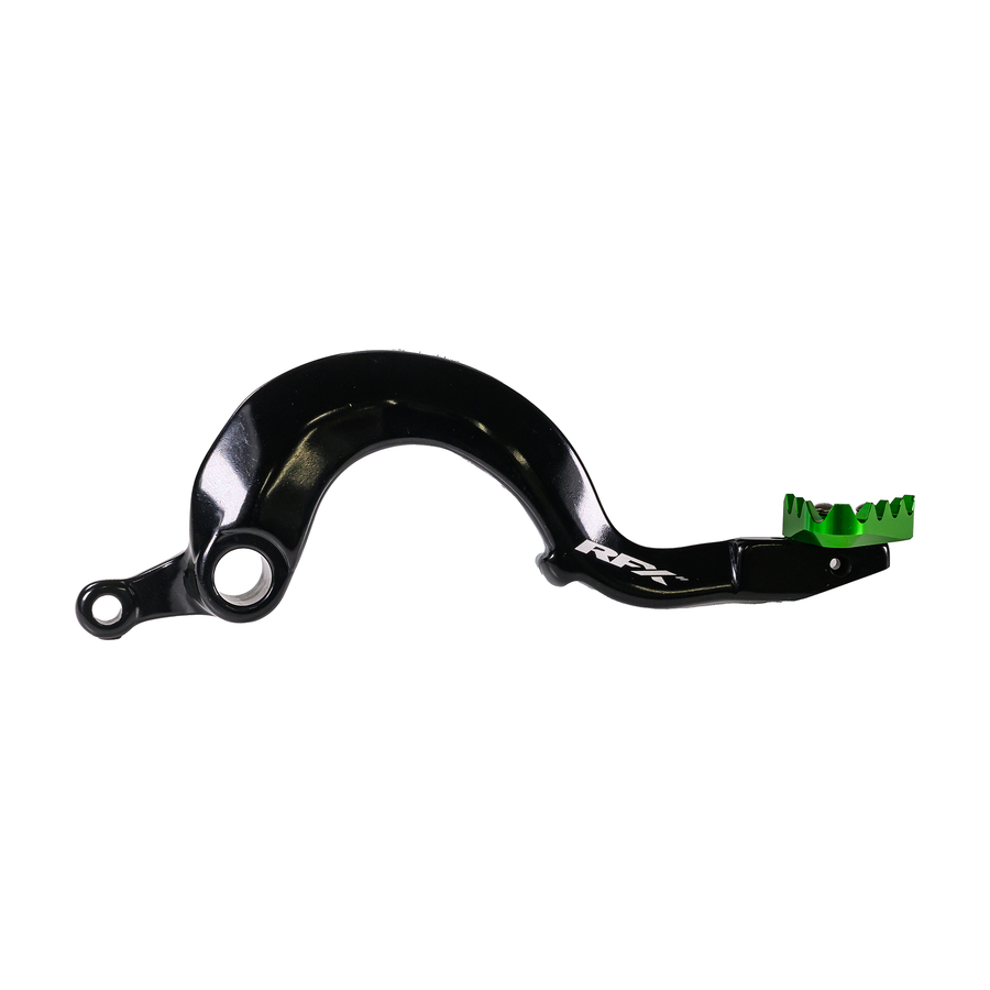 REAR BRAKE PEDAL GREEN SOLID-TIP KAW | FXRB 20401 99GN