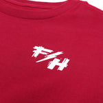 FRAY SS TEE CARDINAL
