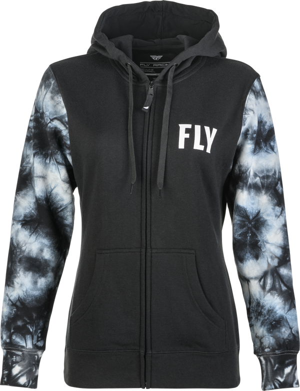 Women's Tie-Die Zip Up Hoodie