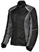 ARASHI JKT BLK/GUN WMNS