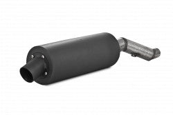 SINGLE SLIP-ON SYSTEM W/ 4.25" SPORT MUFFLER BLK | AT-6107SP
