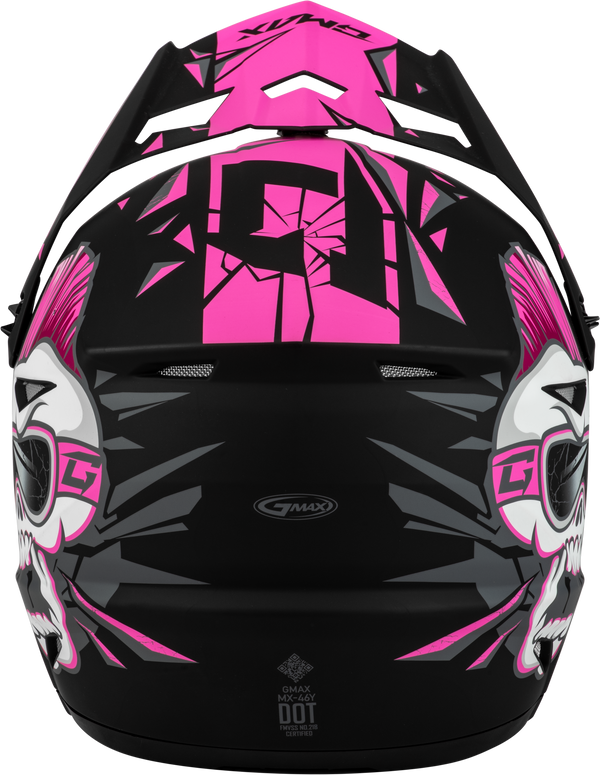 MX-46Y UNSTABLE HELMET MATTE BLACK/PINK