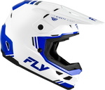 KINETIC VERDICT HELMET WHITE/BLUE/GREY 2X