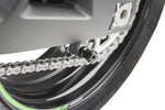 SWINGARM SPOOLS HI-TECH 10MM BLACK 2/PK