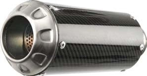MGP EXHAUST SLIP-ON CARBON FIBER STAINLESS END CAP | 31501-2404