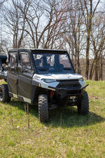 POLY FRONT WINDSHIELD FULL FIXED VENTED POL | 2644