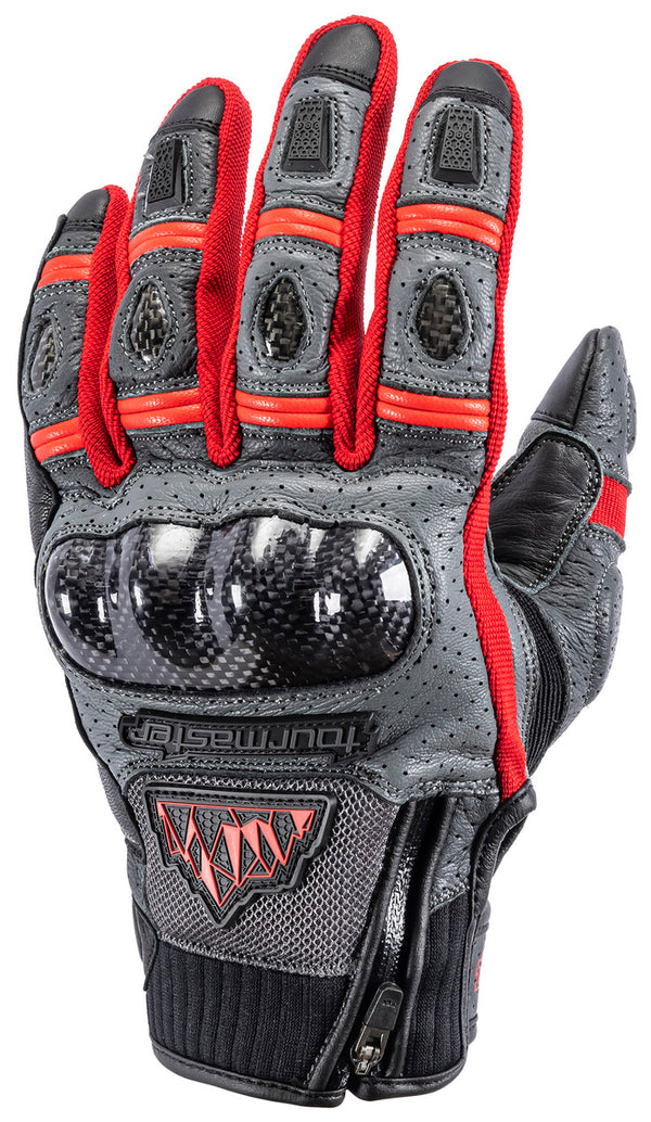 SIERRA PEAK GLV GRAY/RED