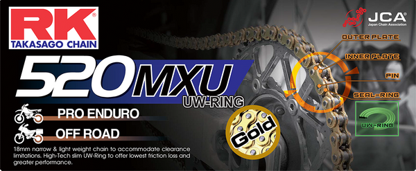 MXU Gold Drive Chain