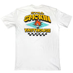 4EVER 2 SMOKIN SS TEE WHT