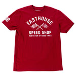CROSSROAD TEE CARDINAL
