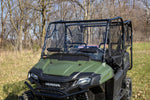 POLY FRONT WINDSHIELD FULL FIXED VENTED HON | 2793