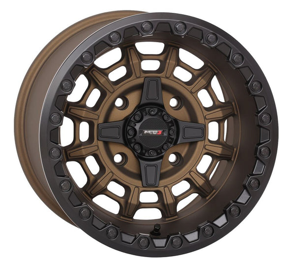 SB10 WHEEL 15X9 5+4 (+10MM) 4/137 & 4/156 MATTE BRONZE