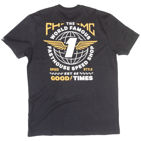 RENOWN SS TEE BLACK
