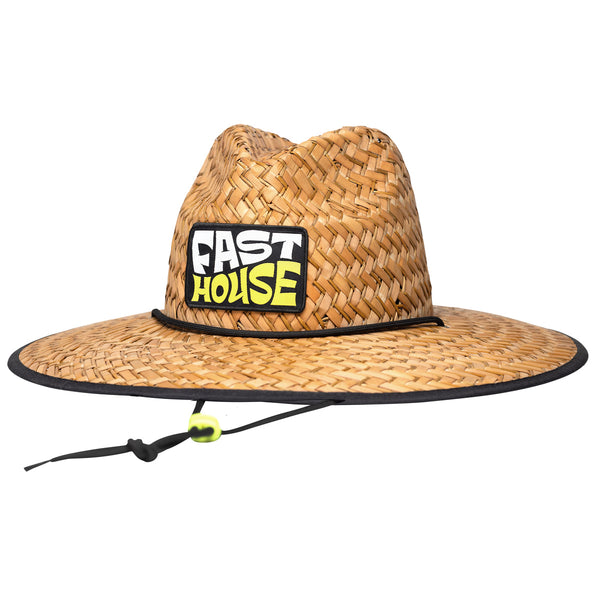 UTOPIA STRAW HAT DRK BRN