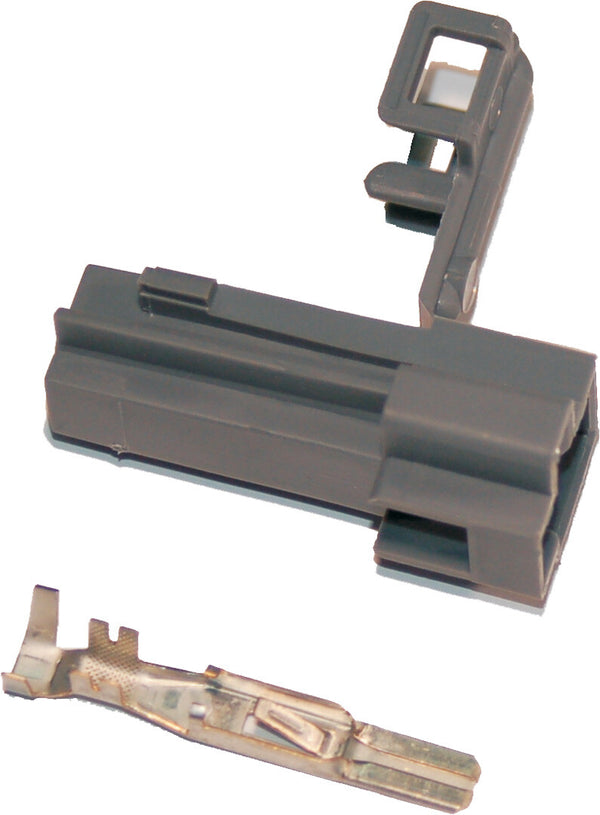 1-PIN B+ MALE CONN W/MATING MALE TRMNL 5-PK HD 72100-04 | ND-MBP