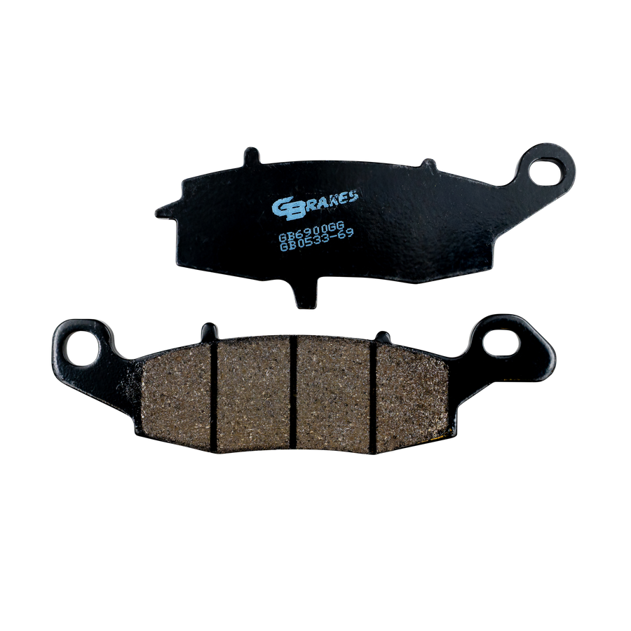 BRAKE PADS SEMI METALLIC | GB0533-69