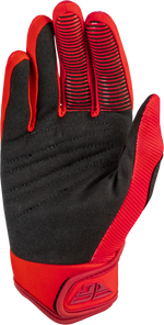 YOUTH F-16 GLOVES RED Y3XS