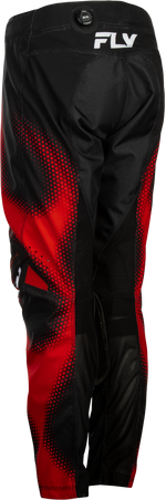 YOUTH KINETIC TORCH PANTS BLACK/RED/WHITE SZ 24