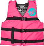 YOUTH FLOTATION VEST NEON PINK/TEAL | 221-30330