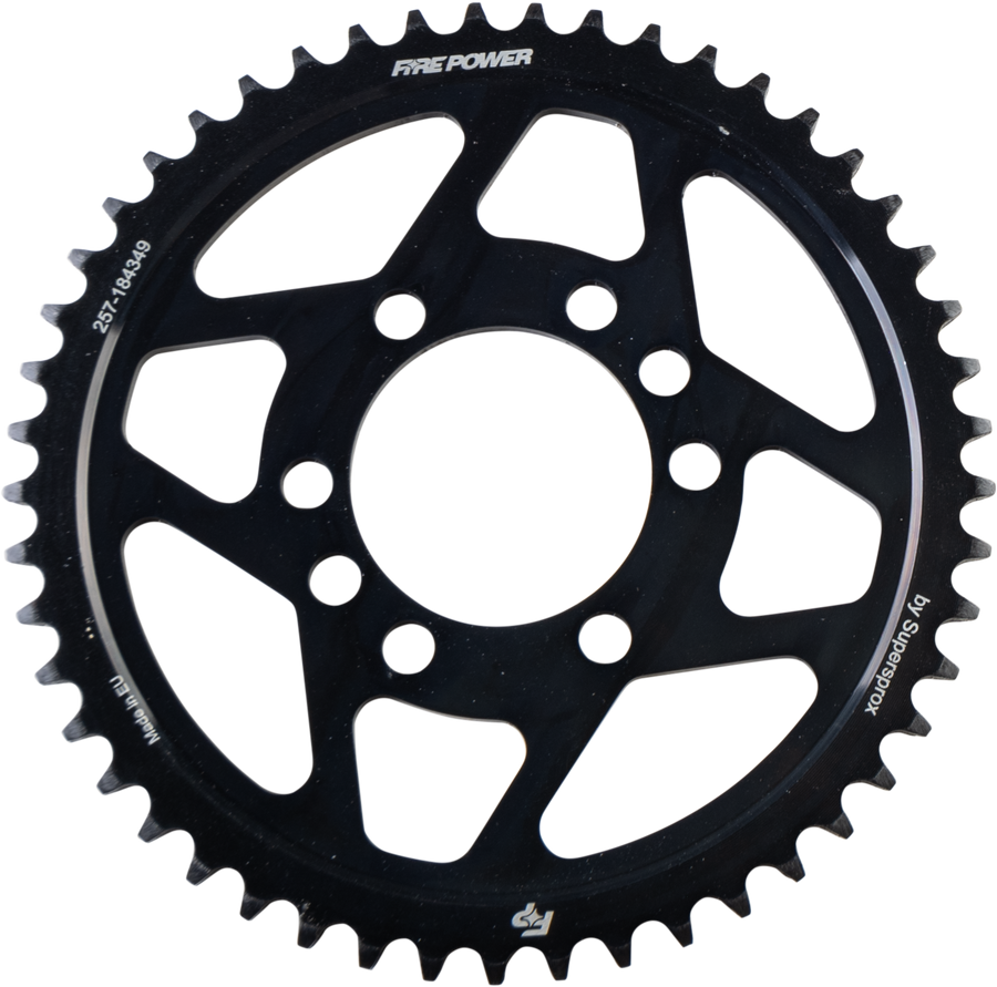 REAR SPROCKET STEEL 49T BLK