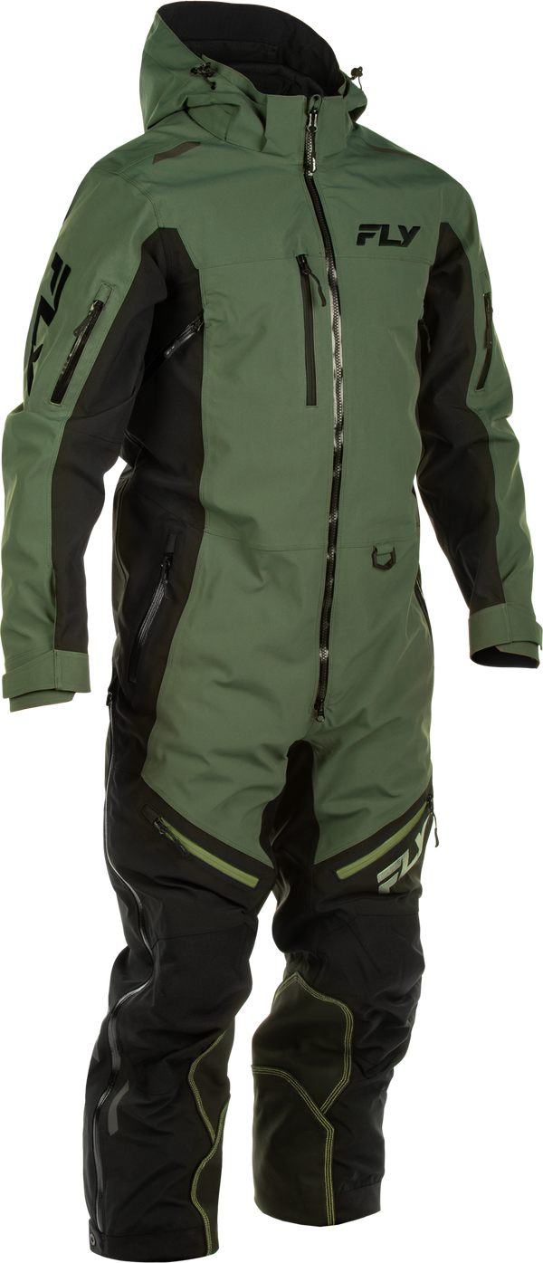 COBALT SHELL SNOWBIKE MONOSUIT GREEN/BLACK