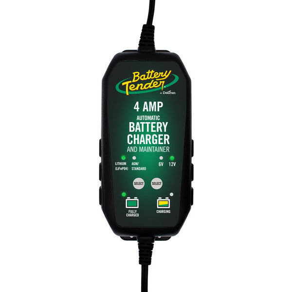 SELECTABLE 4 AMP 6/12V CHARGER | 022-0209-BT-WH