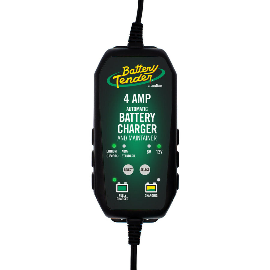SELECTABLE 4 AMP 6/12V CHARGER | 022-0209-BT-WH
