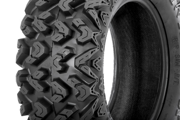 TIRE RIP SAW R/T 25X8R-12 RADIAL 6PR LR340LBS