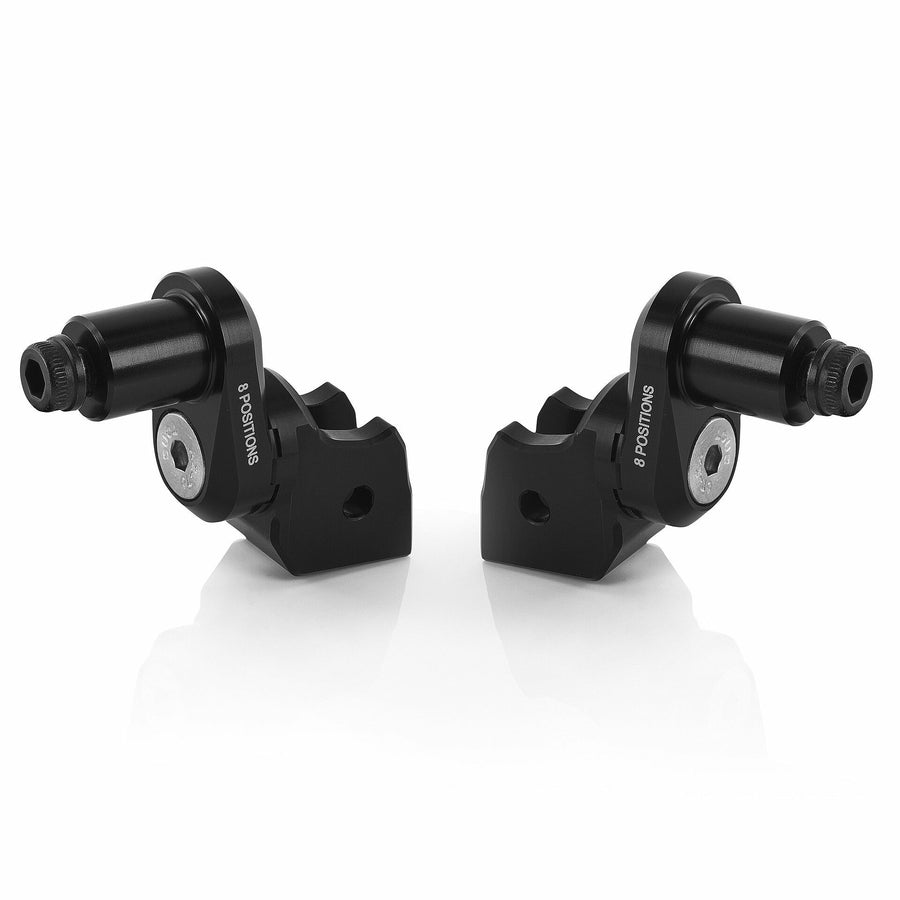 ECCESNTRIC FOOTPEG MOUNT KIT RIDER ADJUST BLACK PR | PE715B