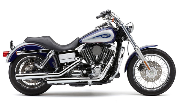 3" NH SERIES SLIP-ONS CHROME DYNA 91-17 | 6045