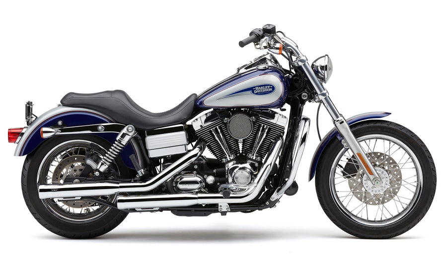 3" NH SERIES SLIP-ONS CHROME DYNA 91-17 | 6045