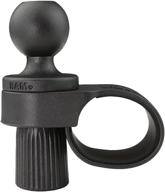 1" BALL HANDLEBAR BASE FITS 7/8" - 1 1/8"