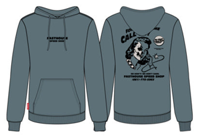 CALL US PULLOVER SLATE