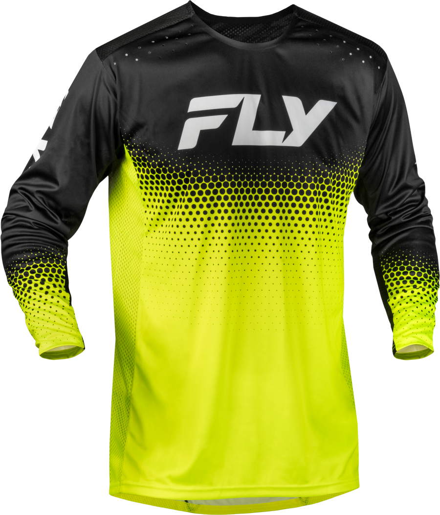 RAYCE SONAR BICYCLE JERSEY HI-VIS/BLACK/WHITE