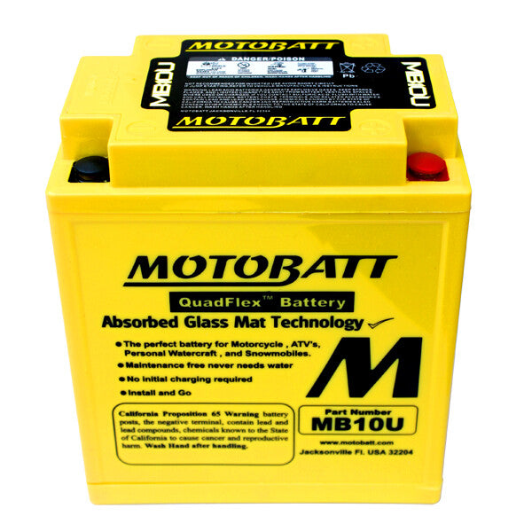 BATTERY MB10U SEALED FACTORY ACTIVATED | MB10U