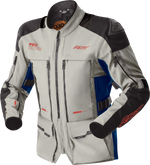 PS ADVENTURE D3O JACKET SILVER/BLUE TEXTILE XL