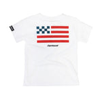 TODDLR LIBERTY SS TEE WHT