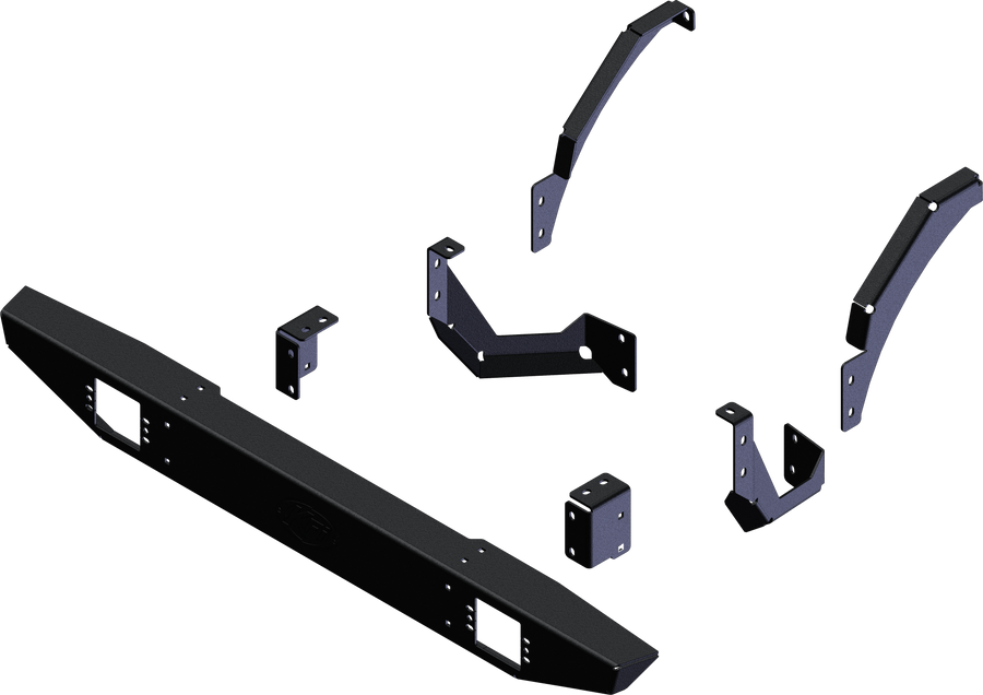 BUMPER REAR FORMED | 102105