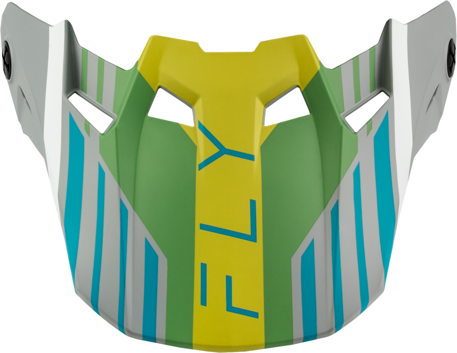 FORMULA CC STRIKE VISOR MATTE GREY/GREEN/TEAL MD/LG