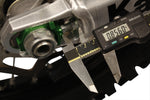 AXLE BLOCKS ELITE KAW/SUZ GREEN